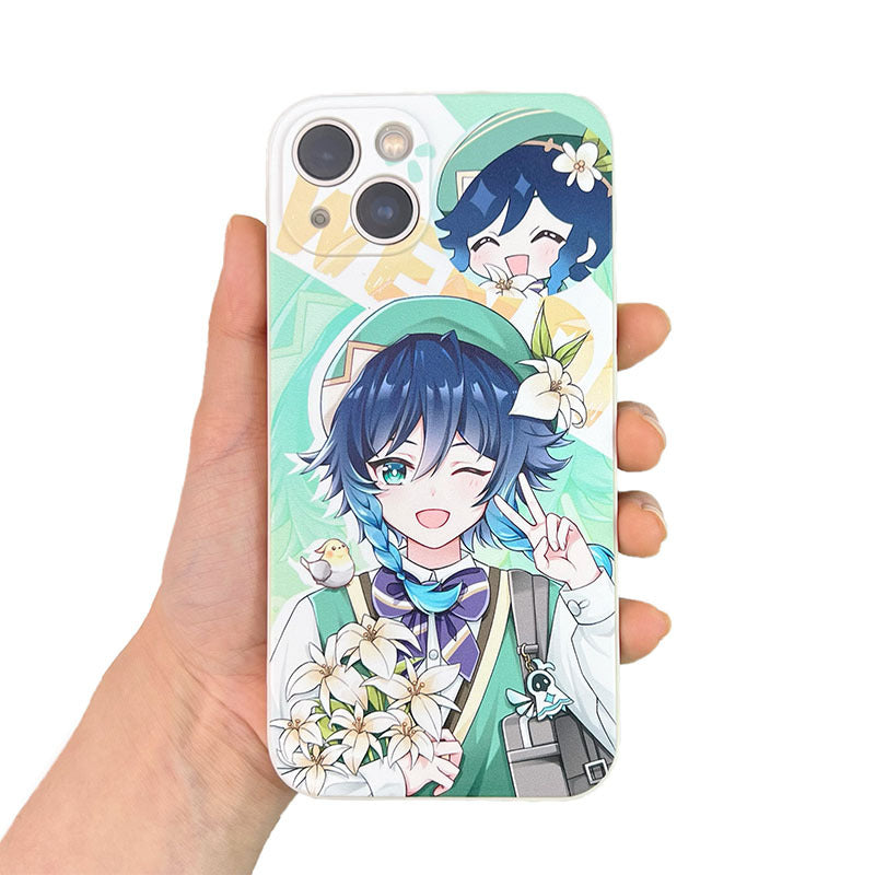 genshin impact iphone case modern genshin fanart cute genshin merch (1)