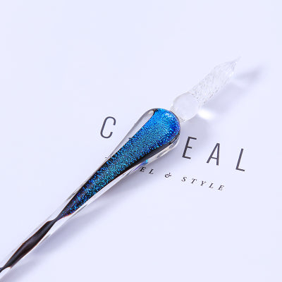 glass pen dip ink pen handwriting calligraphy pen