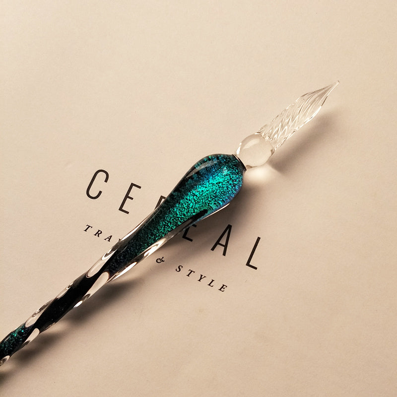 glass pen galaxy glass dip pen handwriting calligraphy pen