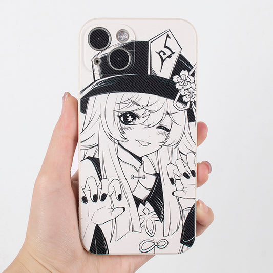 hu tao phone case cute hu tao main gifts genshin hu tao merch (7)