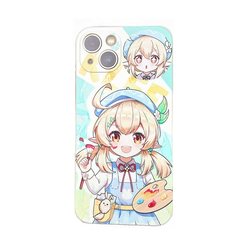 klee School Uniform Genshin Impact Phone Case Cute Genshin Impact Fanart iPhone Case (5)