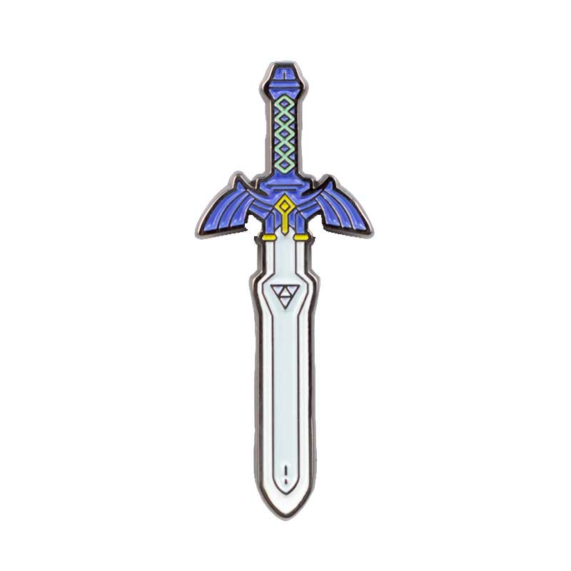 legend of zelda master sword pin handmade badge zelda fan (2)