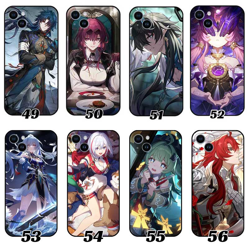 Honkai Star Rail Phone Cases with HSR Light Cone Art