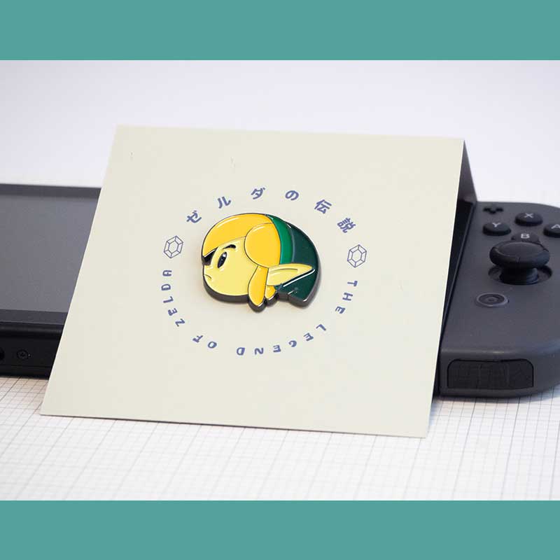 Hand-Painted Legend of Zelda Pins