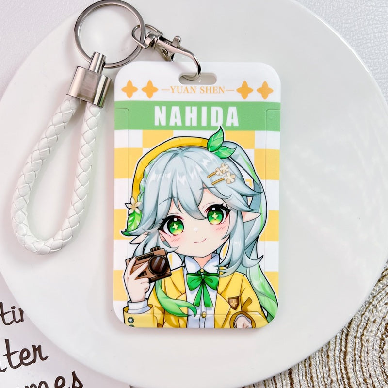 nahida Genshin Impact Card Holders Modern Genshin Fanart Badge Holders (21)