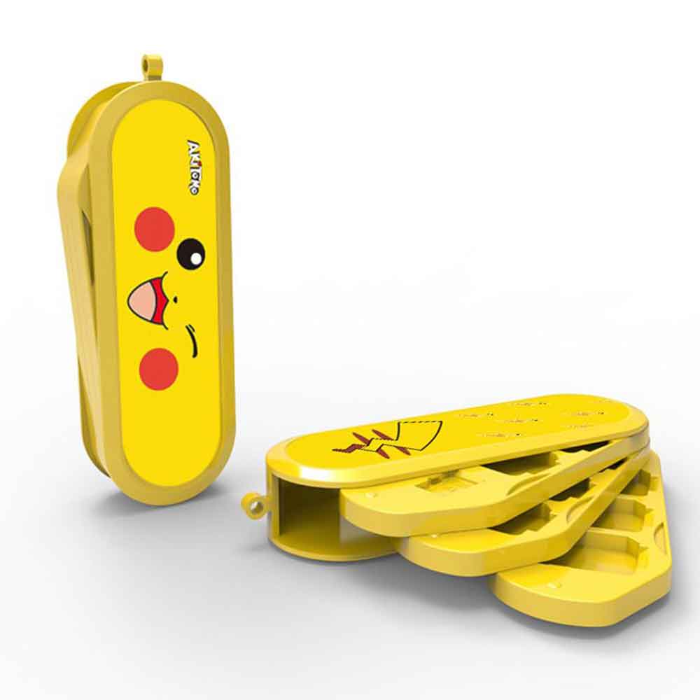 pikachu nintendo switch game card case holder portable game storage case (2)