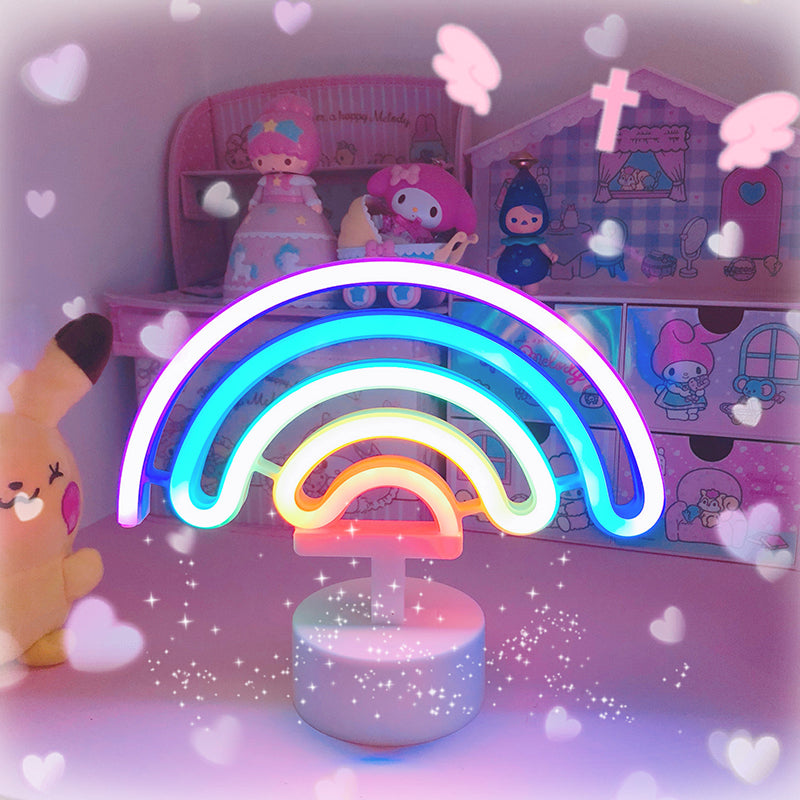 Cute Rainbow LED Night Light