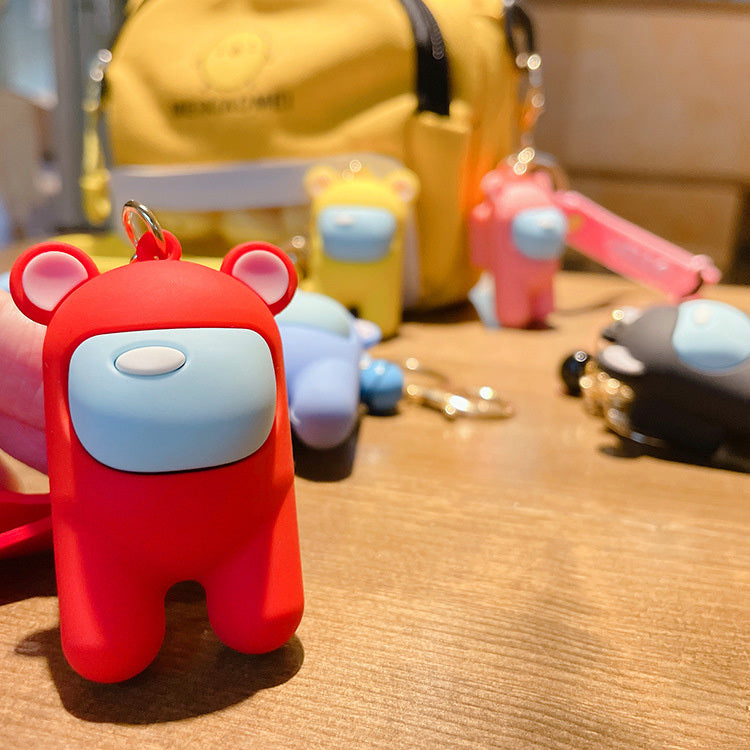 regisbox among us keychain cute among us gift key ring imposter penfant crewmate (7)