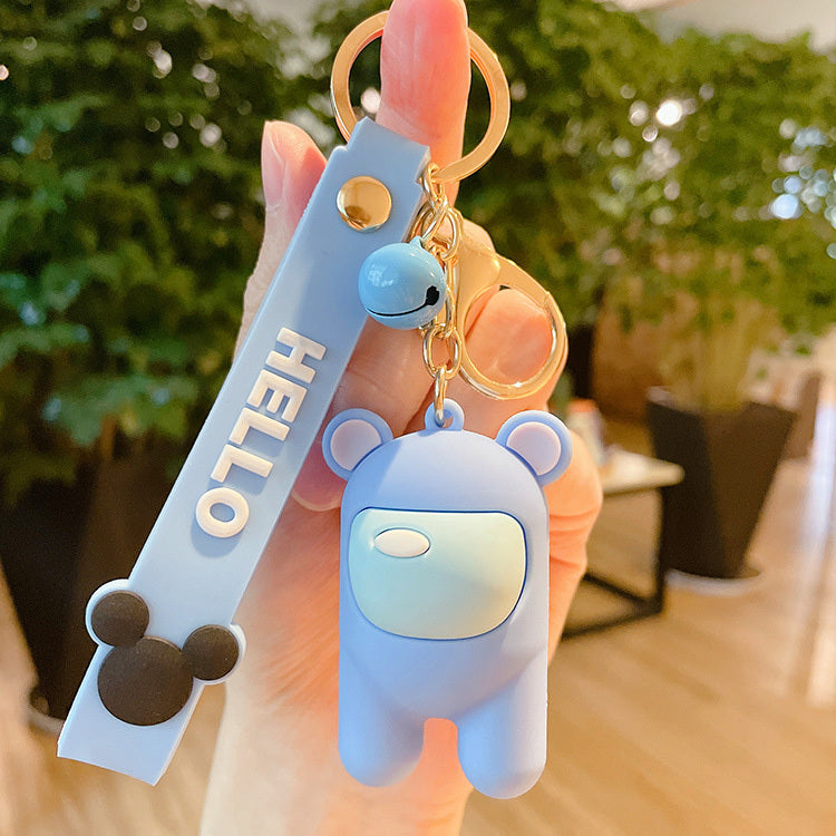 regisbox among us keychain cute among us gift key ring imposter penfant crewmate (8)