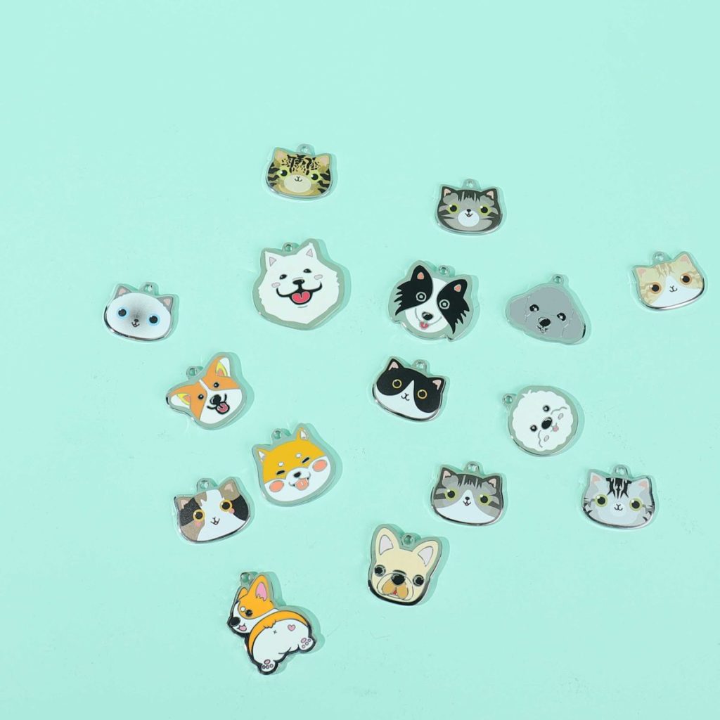 Akita Inu Dog ID Tags with Engraving