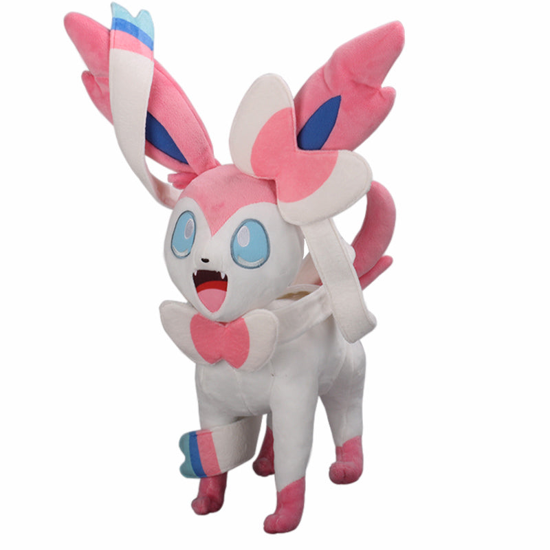 sylveon pokemon plush eevee stuffed animal toy eeveelution cute pokemon plushies (1)