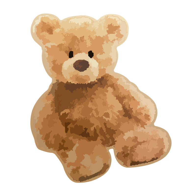 teddy bear mouse pad cute desk mat bear lover gift (2)