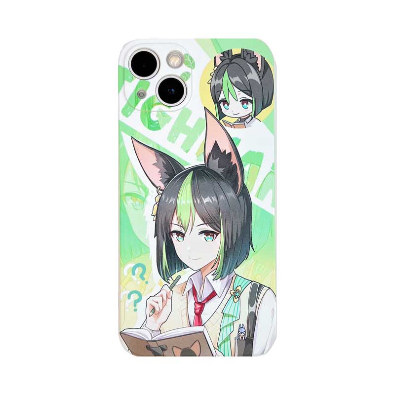 tighnari School Uniform Genshin Impact Phone Case Cute Genshin Impact Fanart iPhone Case (9)