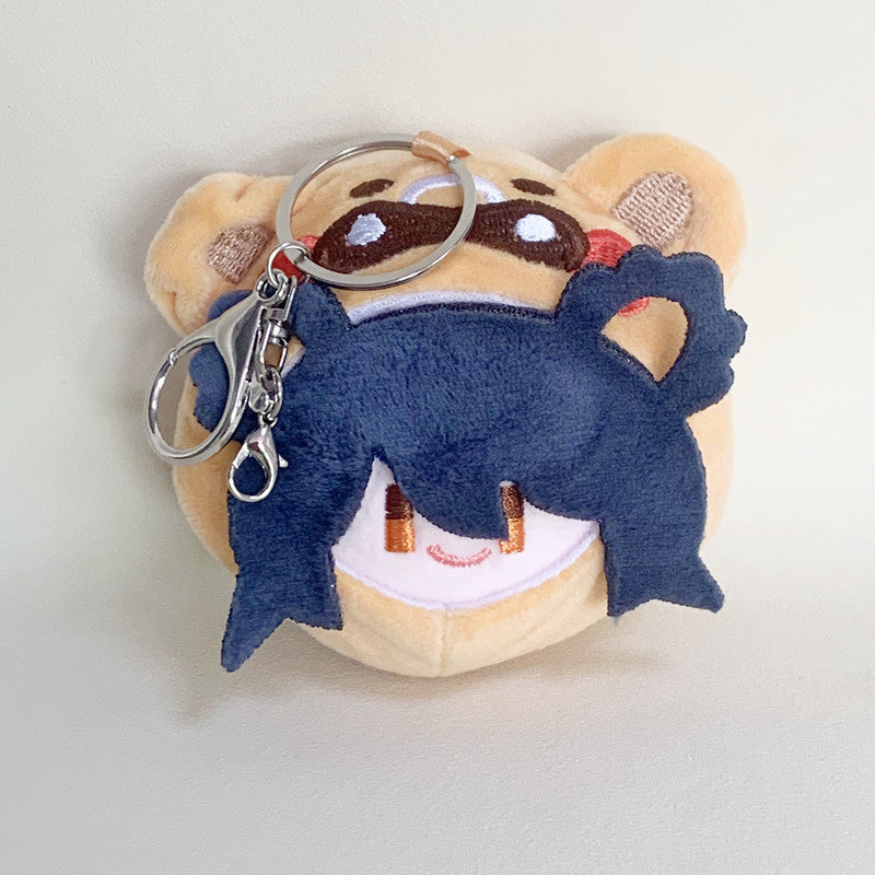 xiangling Genshin Impact Plush Keychain Cute Teyvat Animal Plushie