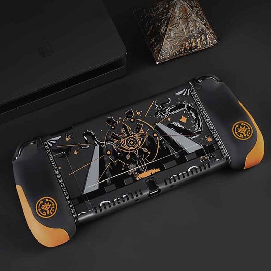 zelda switch case sheikah slate switch oled cover