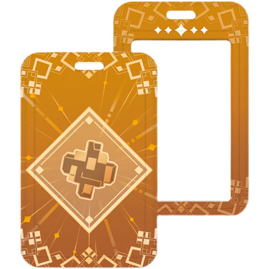 zhongli Genshin Impact Lanyard Genshin Card Holder Cute Genshin Lanyards Necklace